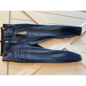 WHBM SZ M High Rise Denim Legging NWT